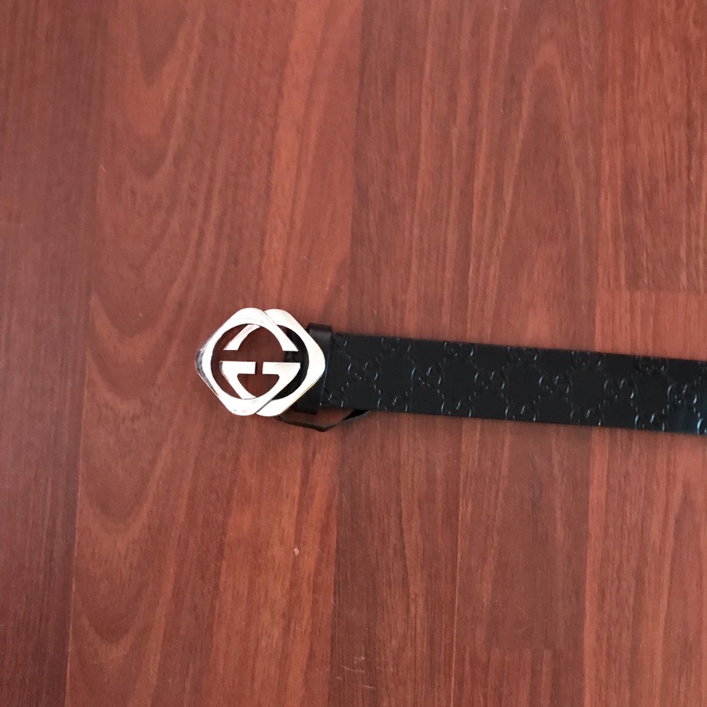 Gucci belt, black!
